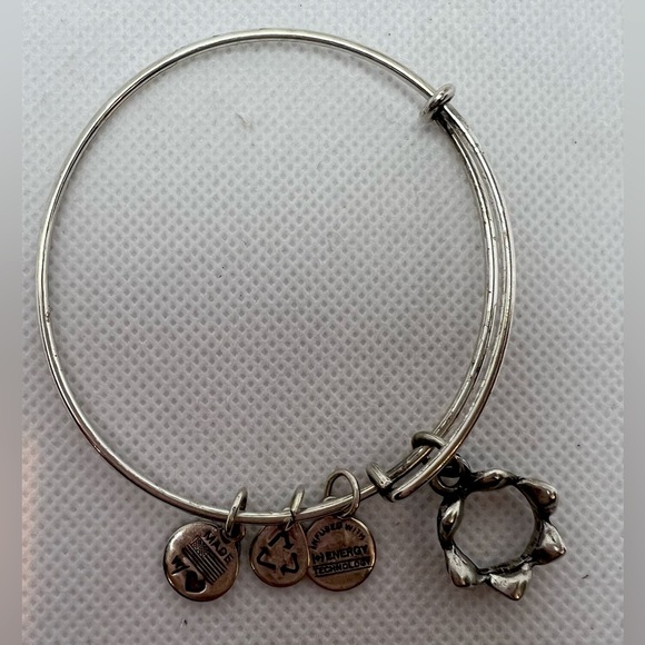 RETIRED: Alex and Ani | Queens Crown charm bracelet. - Picture 1 of 15
